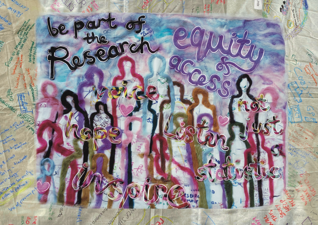 Be part of research and equity of access felting