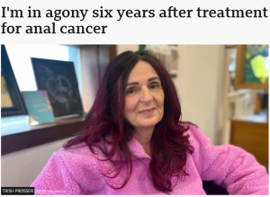 Trish Prosser anal cancer story cover photo